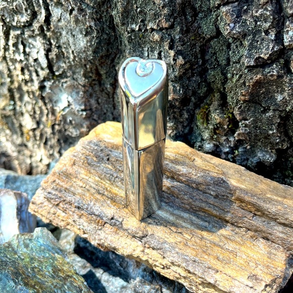 Things Remembered Other - Vintage Things Remembered Silver Swarovski Crystals Heart Perfume Atomizer